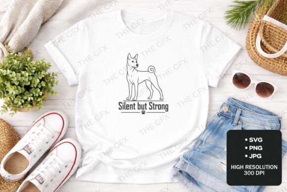 Basenji Puppy SVG Design Review