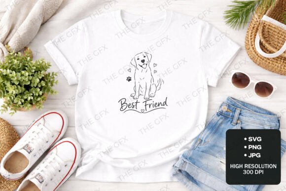 Best Friend Dog T-Shirt Design Review