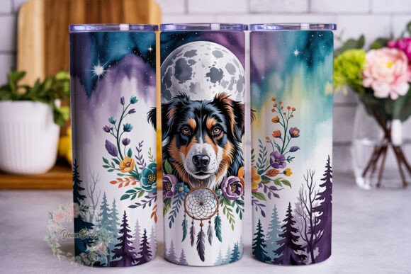 Bohemian Dog Dream Catcher Tumbler Wrap Review