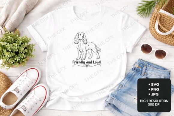 Cocker Spaniel Friendly and Loyal SVG Review