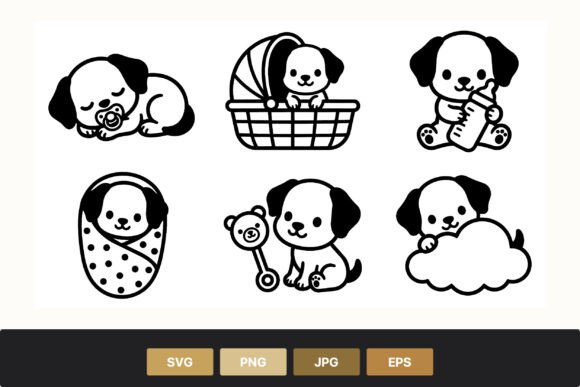 Cute Sleeping Puppy Baby Dog Set Review