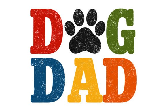 Dog Dad Paw Print T Shirt Design Review