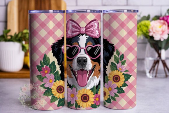 Dog with Sunflowers Tumbler Wrap Review