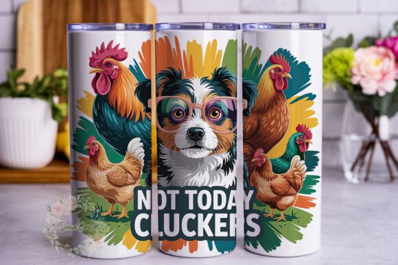 Funny Dog Chicken Tumbler Wrap Review