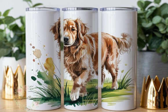 Golden Dog Green Grass Tumbler Wrap Review