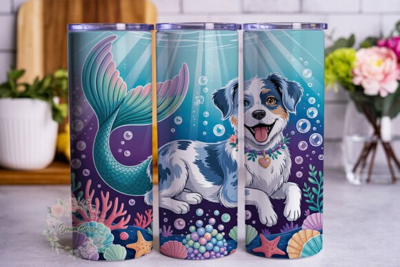 Mermaid Dog Undersea Tumbler Wrap Review