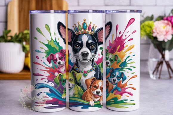 Regal Dog Splatter 20oz Tumbler Embroidery Review